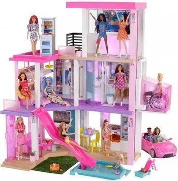Barbie GRG93 DreamHouse Dollhouse Игровой набор Современный домик дом мечты T2538 фото
