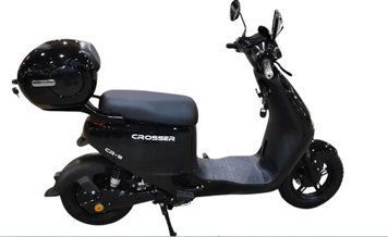 Crosser CR9 1200 Вт (графенові акб 72v 24ah) 2026 Black Електроскутер T2230D фото