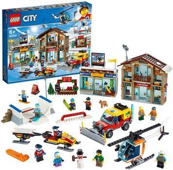 Конструктор LEGO City 60203 Гірськолижний курорт T2796 фото