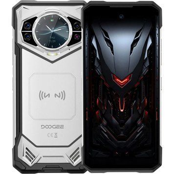 Doogee S200 12/256GB Silver Global Dimensity 7050 10100 мАч Захищений смартфон T2980K фото