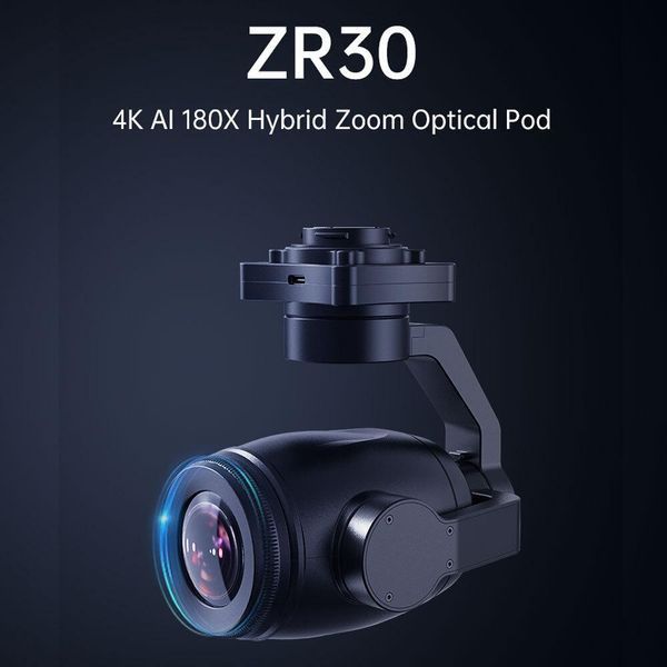 SIYI ZR30 4K 8MP Ultra HD 180X Hybrid 30X Optical Gimbal Камера з підвісом T2177B фото