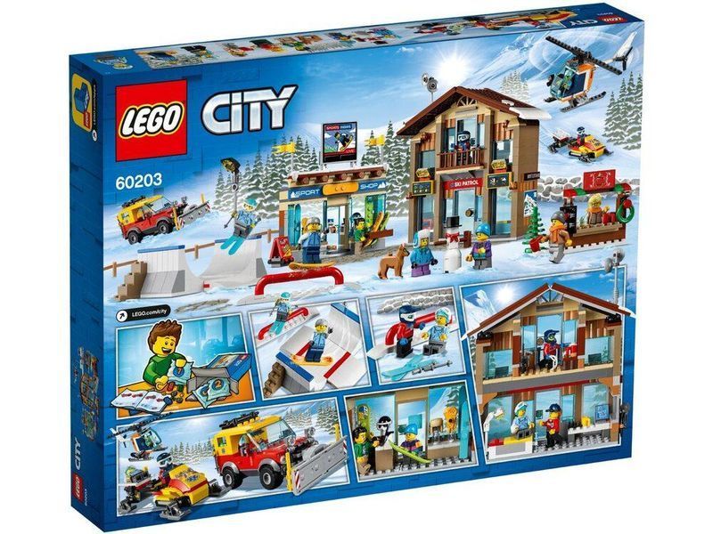 Конструктор LEGO City 60203 Гірськолижний курорт T2796 фото