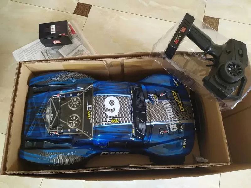 REMO HOBBY 8025 1/8 4WD BlUE 60 км/год безколекторний двигун T2217C фото
