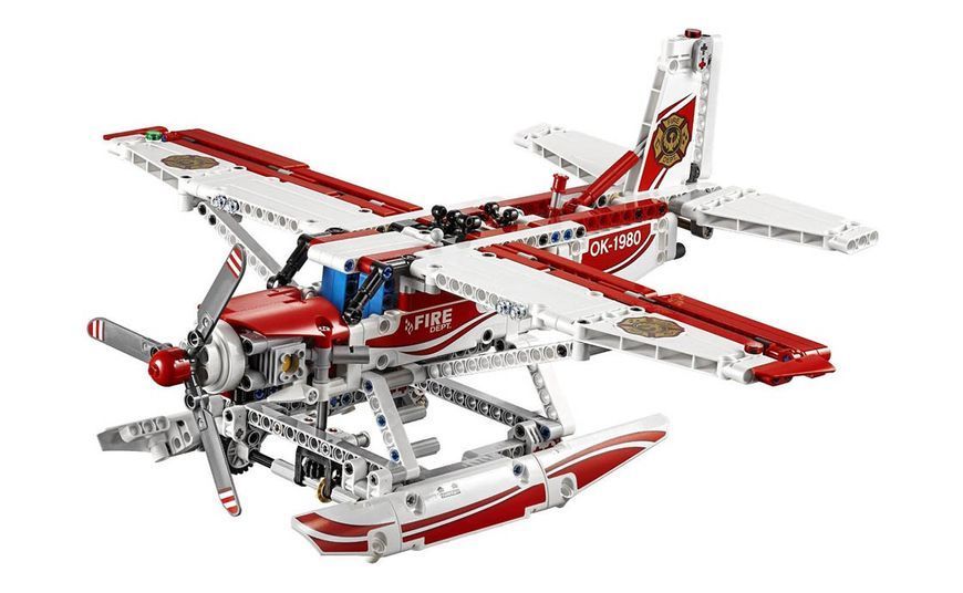 Конструктор LEGO Technic Пожежний Літак (42040) T9018K фото