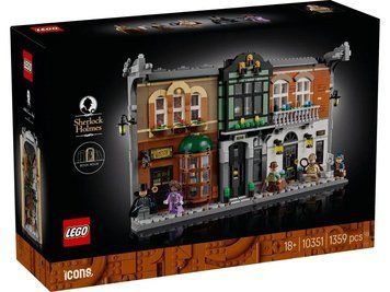 Конструктор LEGO Icons (10351) Шерлок Холмс: Книжковий куточок Sherlock Holmes: Book Nook T2349K фото