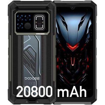Doogee Fire 6 Max 8/256GB Millennium Silver Global Защищенный смартфон Dimensity 7050 20800 мАч T1131S фото