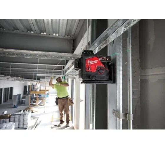Milwaukee 3PL-0C M12 Акумуляторний лазерний нівелір каркас T3634 фото