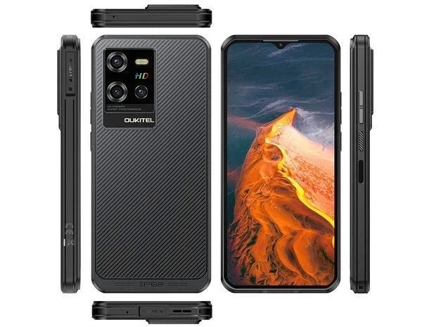 Oukitel WP50 4/256GB Global NFC Black Dimensity 6100+ 6500 мАг Захищений смартфон T7051S фото