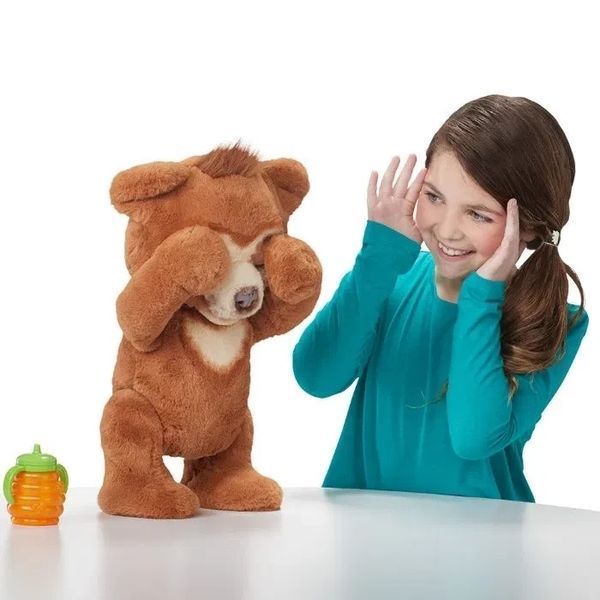 FurReal Friends Cubby The Curious Bear Інтерактивна іграшка Ведмежа Кабі T2800 фото
