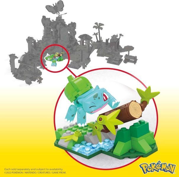 Конструктор Mega Pokemon Bulbasaur's Forest Fun T3418K фото