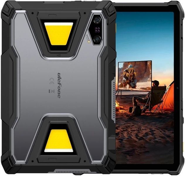 Ulefone Armor Pad 5 Ultra 12/512Gb Global LTE Black MediaTek Dimensity 7400X 24200 мАг Захищений планшет T4255S фото