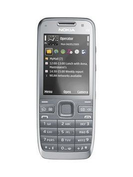 Мобільний телефон Nokia E52 Silver 1500 mAh T1075 фото