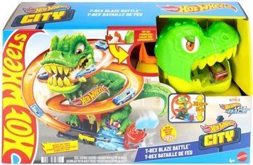 Hot Wheels Атака огненного Ти-Рекса Игровой набор T8879K фото