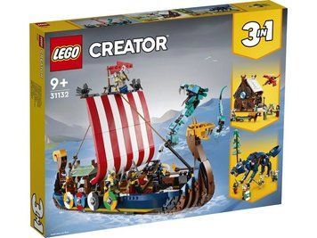 Конструктор Lego Creator 31132 Корабель вікінгів та Мідгардський змій T5502 фото