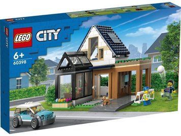 Конструктор LEGO City Сімейний дім та електромобіль (60398) T6722K фото
