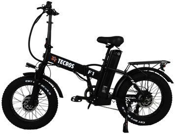 Tecros F1 dual Электровелосипед 48v 20ah 2 двигателя по 500 W 20" 50 км/ч T3157D фото
