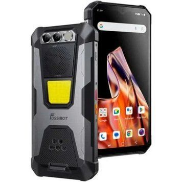 Fossibot F106 Pro 8/256GB Global NFC Black Helio G85 12000 мАг Захищений смартфон T2945S фото