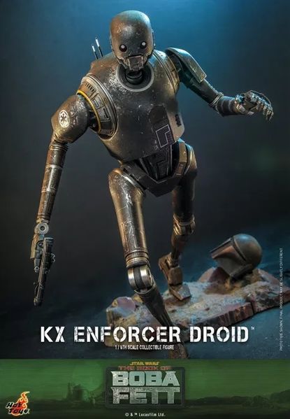 Фігурка Hot Toys 1/6 tms 72 THE BOOK OF BOBA FETT KX ENFORCER DROID T2354K фото