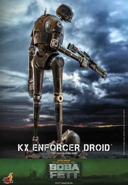 Фігурка Hot Toys 1/6 tms 72 THE BOOK OF BOBA FETT KX ENFORCER DROID T2354K фото