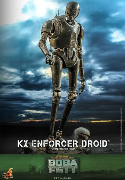 Фігурка Hot Toys 1/6 tms 72 THE BOOK OF BOBA FETT KX ENFORCER DROID T2354K фото