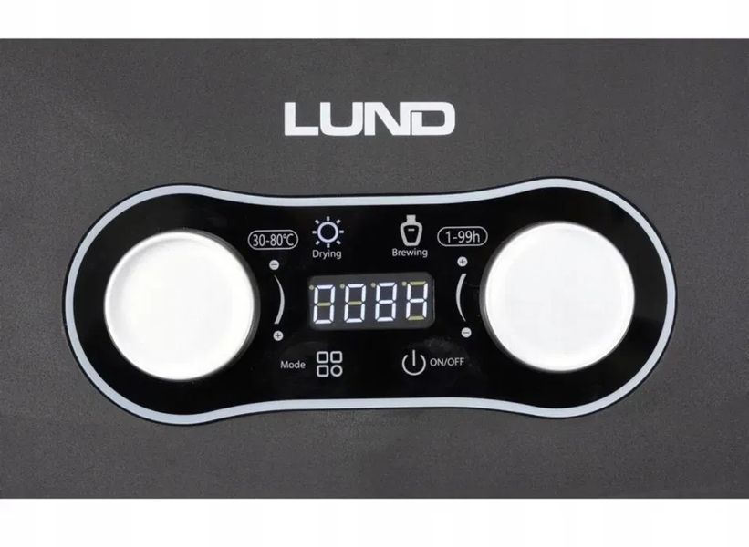 Lund 68280 Дегідратор сушарка для фруктів овочів м'яса грибів T1312P фото