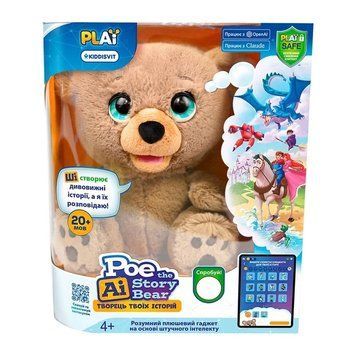 Мишка По Poe the ai story bear Plai Интерактивная игрушка T2855K фото