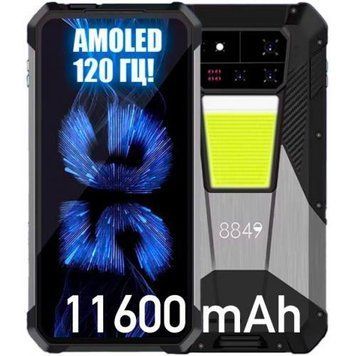 Unihertz 8849 Shark 3 16/512Gb black Global Захищений смартфон Dimensity 8300 11600 мАг T2913D фото