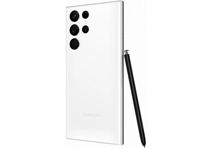 Samsung Galaxy S22 Ultra 5G 256GB SM-S908B/DS White Exynos 2200 5000 мАг T0240K фото