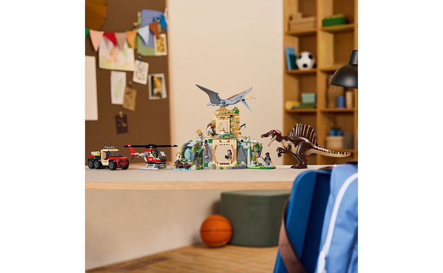 Конструктор LEGO Jurassic World Повітряна місія зі спинозавром та кетцалькоатлем (76976) T4751 фото