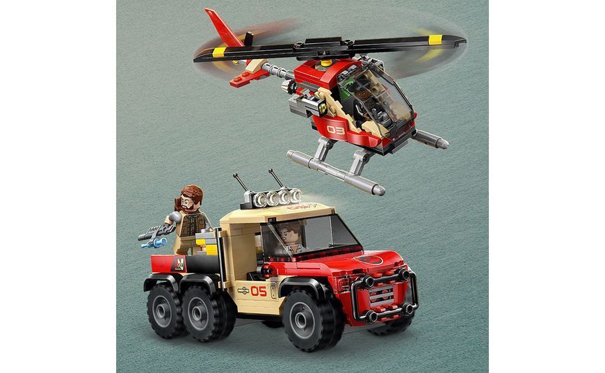 Конструктор LEGO Jurassic World Повітряна місія зі спинозавром та кетцалькоатлем (76976) T4751 фото