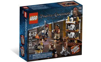 Конструктор LEGO Pirates of the Caribbean Каюта капитана (4191) T3001K фото