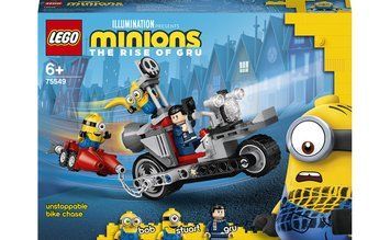 Конструктор LEGO Minions Невероятная погоня на мотоцикле (75549) T7851K фото