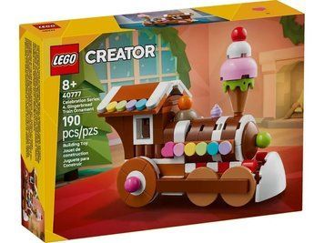 Конструктор LEGO Creator Святкова серія: Імбирний поїзд-прикраса (40777) T1894K фото