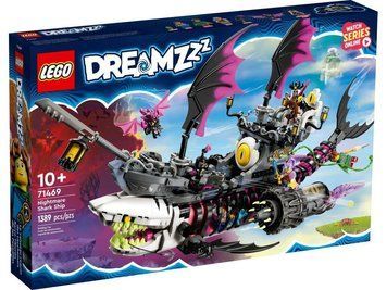 Конструктор LEGO DREAMZzz Устрашающий корабль &laquo;Акула&raquo; (71469) T2502K фото