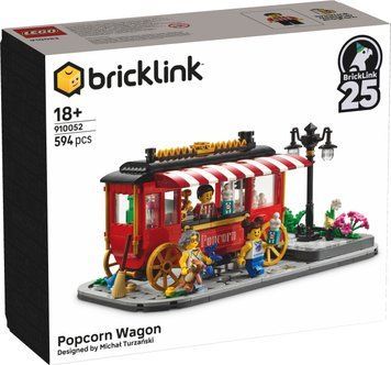 Конструктор LEGO BrickLink (910052) Popcorn Wagon T1230K фото