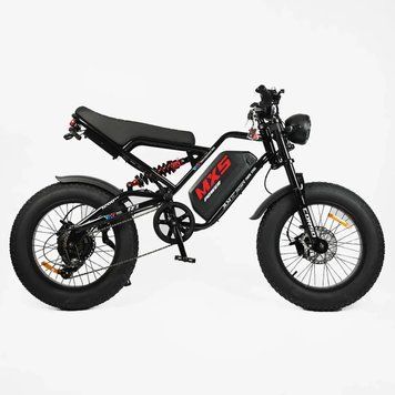 Corso "MX-5 Power" 20" дюймов MX-93440 рама стальная, двигатель 1200W, аккумулятор 60V25AH Электровелосипед T3199D фото