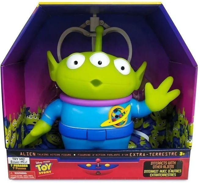 Disney Alien Toy Story Інтерактивна іграшка Прибулець T9841V фото