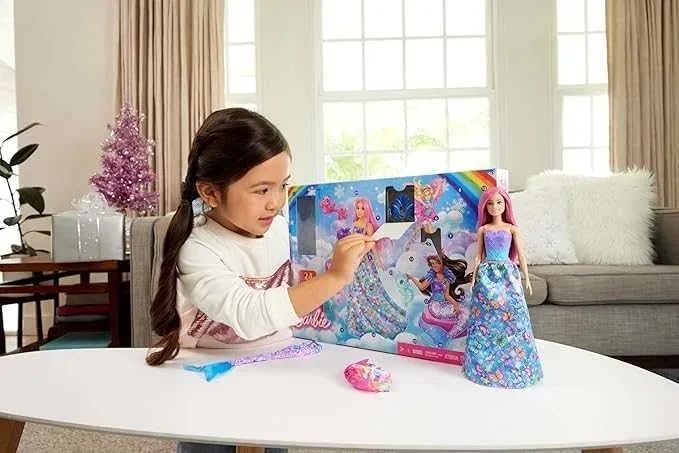 Barbie Advent Calendar with Doll Адвент календар T1657K фото