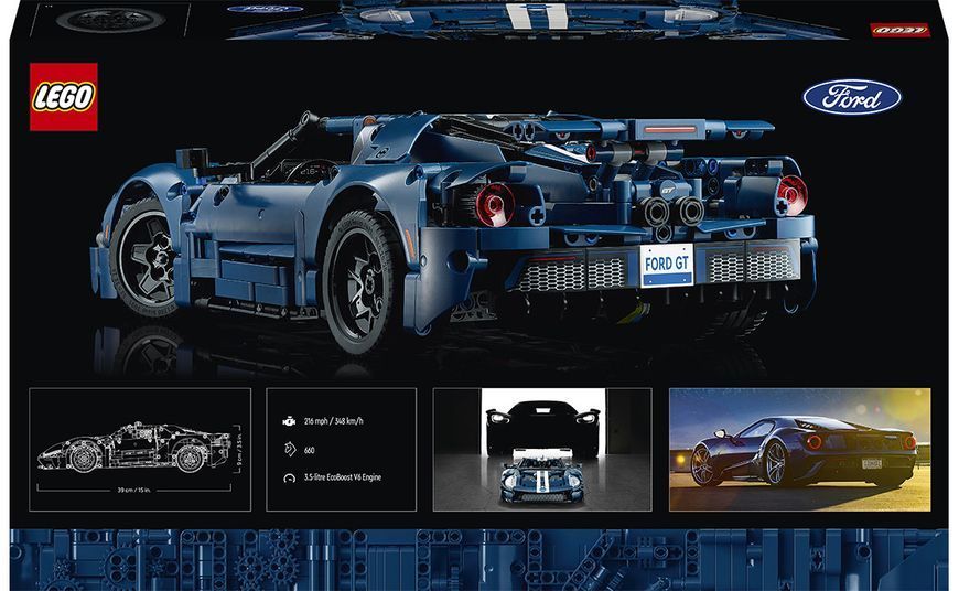 Конструктор LEGO Technic Ford GT 2022 (42154) T1373K фото