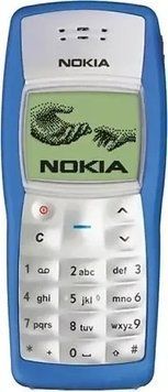 Nokia 1100 Blue 860 мАг T1100 фото