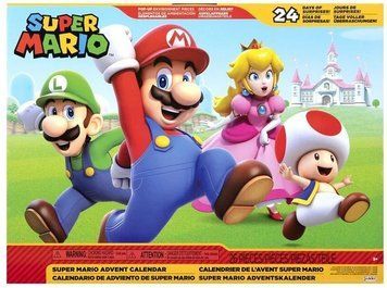 Nintendo Super Mario Адвент календарь Jakks Pacific T0467V фото