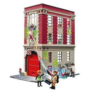 Playmobil 9219 Охотники за привидениями Пожарная станция Конструктор T0994K фото