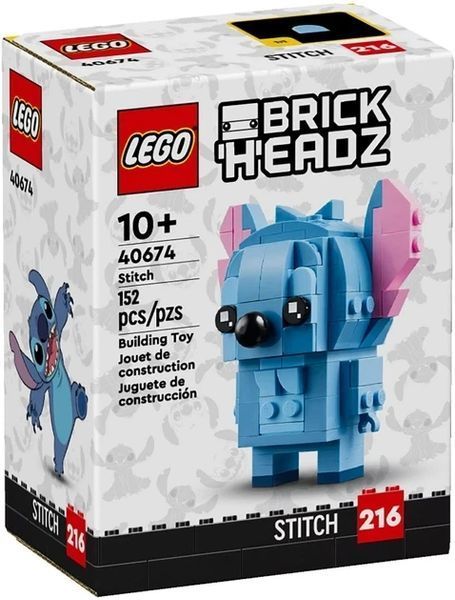Конструктор LEGO Brick Headz 40674 Стич T4311K фото
