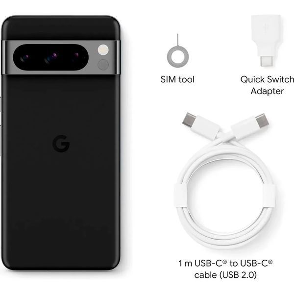 Google Pixel 8 Pro 12/256GB Obsidian Google Tensor G3 5050 мАг T5490V фото