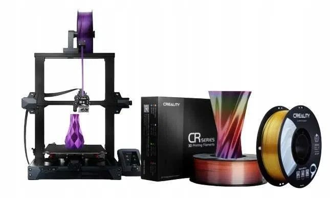 PLA-пластик 1.75 мм 1 кг Фіолетовий Creality Filament для 3D принтера шовковий блиск T7813K фото