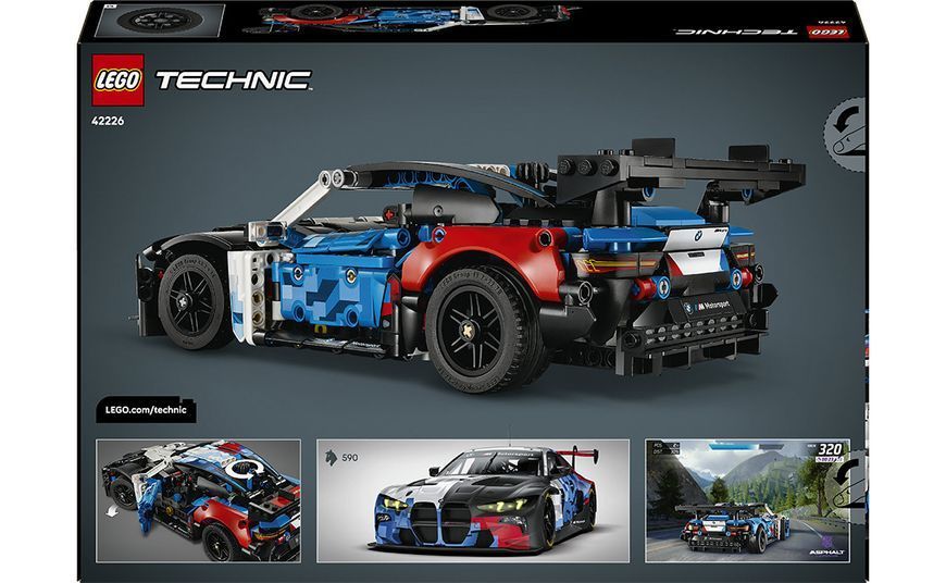 Конструктор LEGO Technic Гоночный автомобиль BMW M4 GT3 EVO (42226) T1311 фото