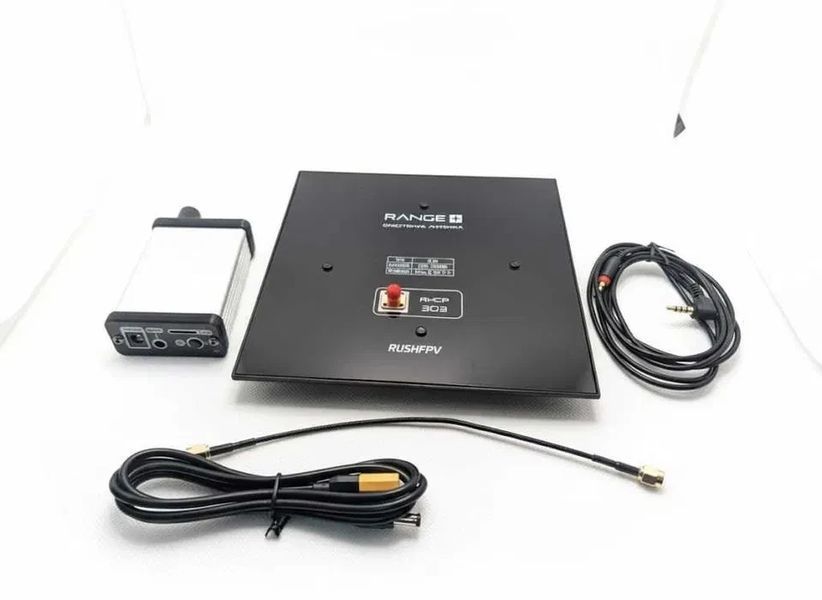 RushFPV 3.3GHz VRX з DVR Відеоприймач + антена 15.8dBi FPV T8840K фото