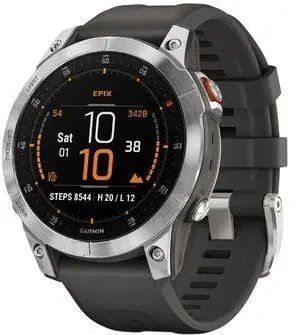 Garmin Epix (Gen 2) Slate Steel (010-02582-01) Умные часы T4887E фото