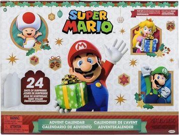 Super Mario Limited Christmas Edition Адвент календарь Jakks Pacific T0499V фото