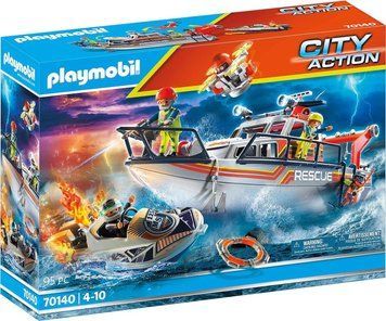 Конструктор Playmobil 70140 Пожежа на гідроциклі T5114K фото